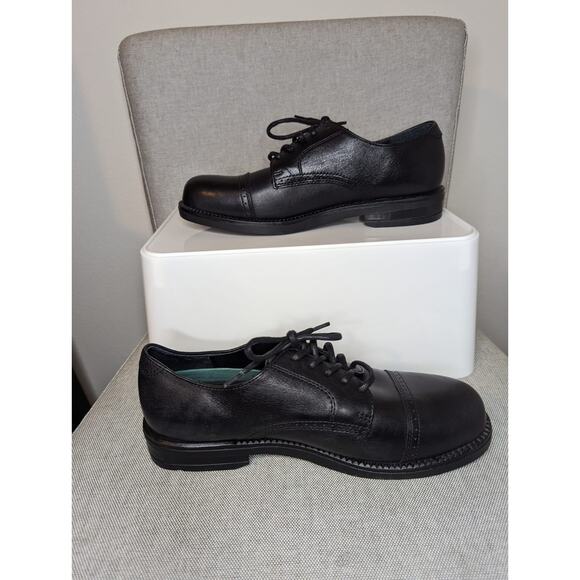 Nunn Bush Black Leather Lace Up Dress Shoes - Picture 2 of 8